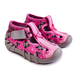BEFADO S.A. Ciabatte Befado Velcro 190P102 Rosa 1