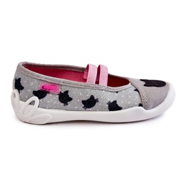 BEFADO S.A. Ciabatte della Ballerina Befado Kitten 116X302 Grigio 2