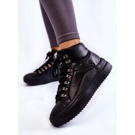 Sneakers Alte Da Donna Cross Jeans KK2R4029C Nere nero 2