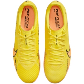 Scarpa da calcio Nike Zoom Mercurial Vapor 15 Academy Tf M DJ5635 780 giallo gialli 1