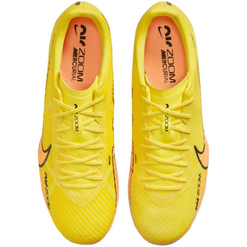 Scarpa da calcio Nike Zoom Mercurial Vapor 15 Academy Tf M DJ5635 780 giallo gialli 1