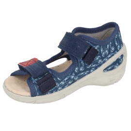 Befado scarpe per bambini pu 065X165 blu navy 2