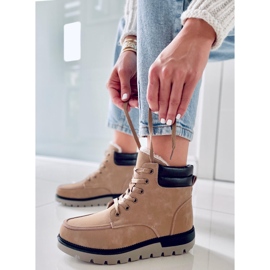 BM Stivali isolati di Germano Camel beige 1