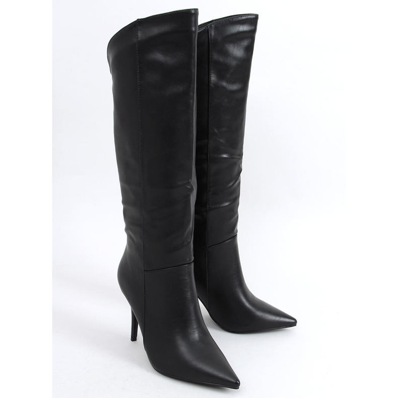 BM Stivaletti a stiletto grana Celestine Black nero 2