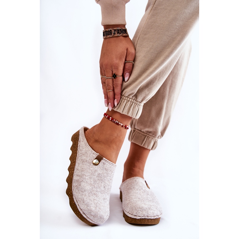 Pantofole domestiche Pantofole profilattiche Inblu DK-08-002 Beige 1