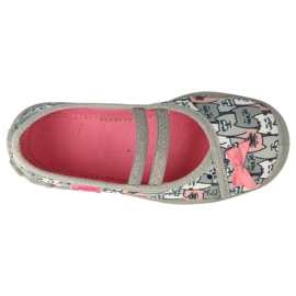 Scarpe per bambini Befado 116X297 rosa argento grigio 3