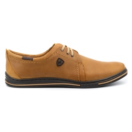 Polbut Scarpe in pelle da uomo 343 rosse marrone 1