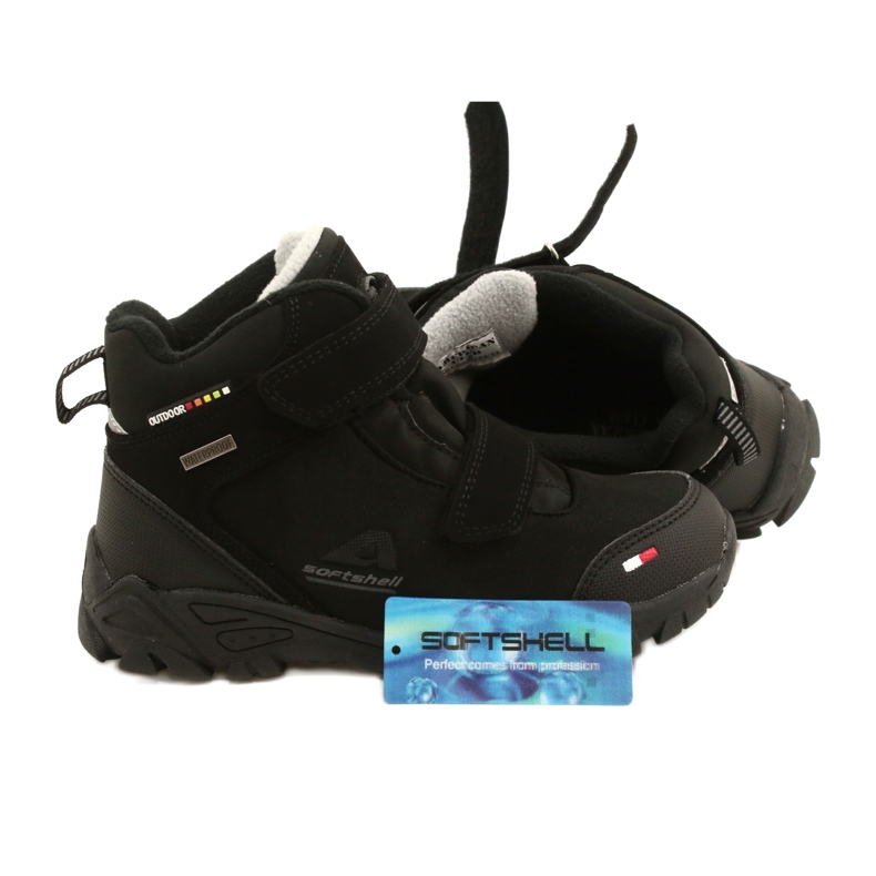 Scarpe American Club Softshell con membrana WT69 Nere nero 5