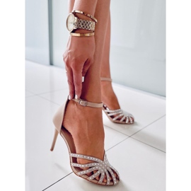 PA1 Spille con pietre Diamond Khaki beige 1