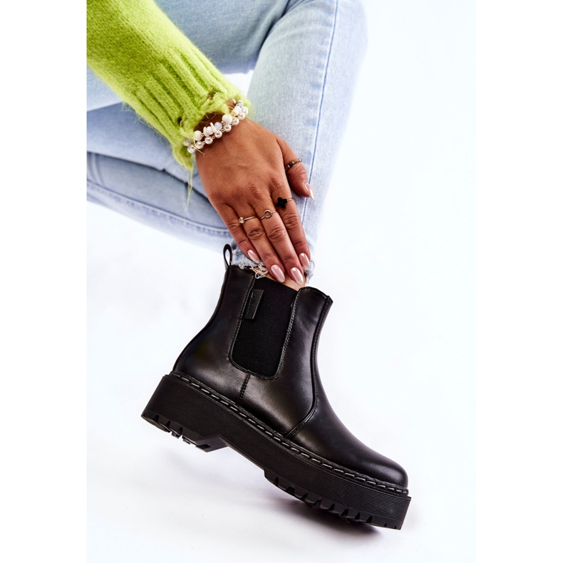 Caldi Stivali Slip-on Big Star II274101 Nero 1