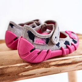 BEFADO S.A. Ciabatte Befado Ballerina Gatti 109N247 Grigio-Rosa 1