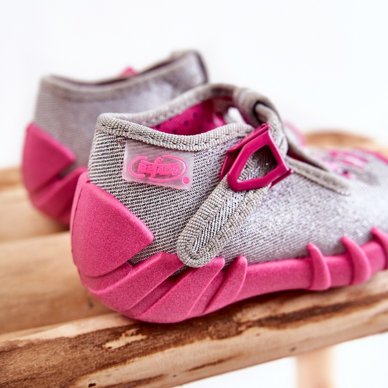 BEFADO S.A. Pantofole Pantofole Befado 110N454 Grigio-Rosa 1