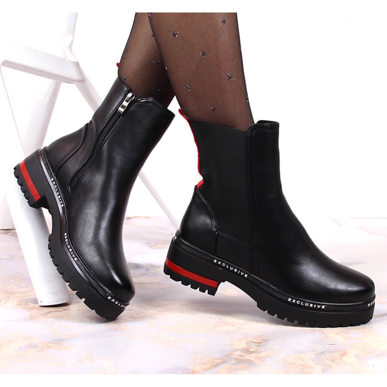 Nero Nero Stivali Filippo Jodhpur da donna 1
