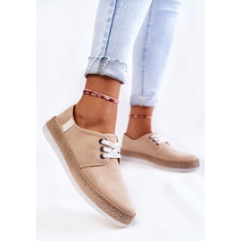 Sneakers Basse da Donna Memory Foam System Big Star Beige KK276005 1