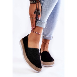 Sneakers da donna Slip On Big Star KK276008 Nere nero 1