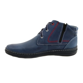 Polbut Stivali non isolati da uomo 339 blu navy 4