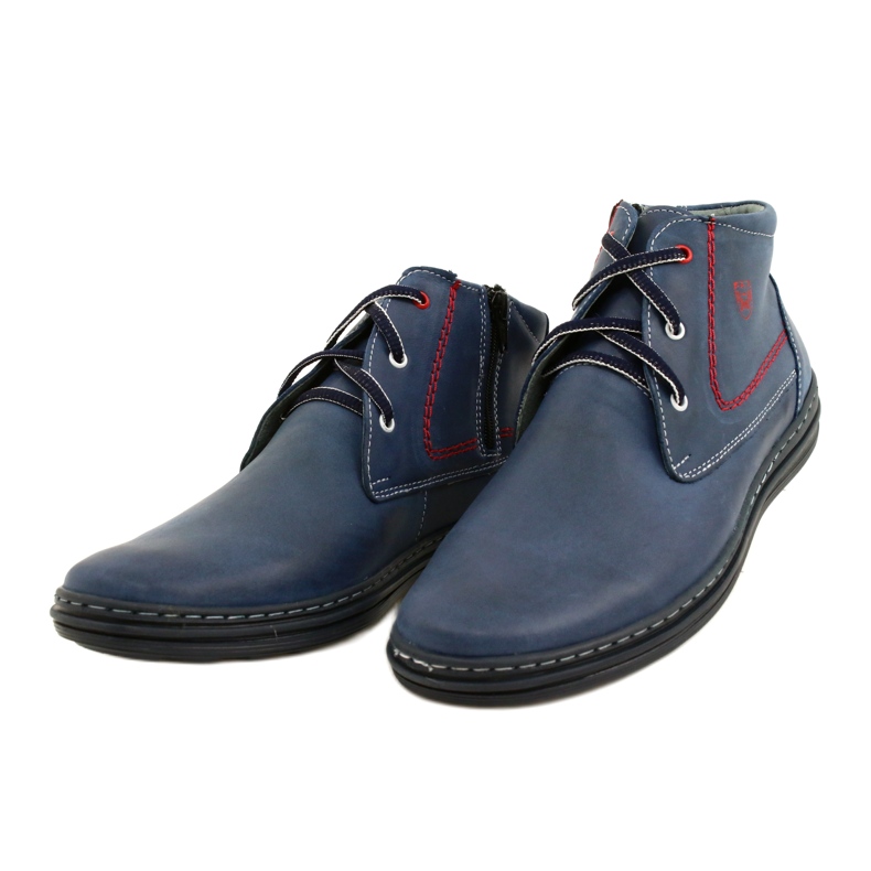 Polbut Stivali non isolati da uomo 339 blu navy 5
