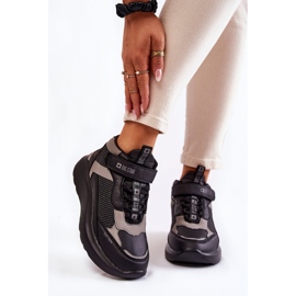 Scarpe sportive da donna Memory Foam System Big Star KK274403 Nero 1