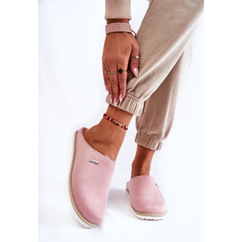 Pantofole domestiche calde Inblu CS-34-023 Rosa 1