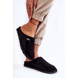 Pantofole domestiche calde Inblu CS-34-014 nere nero 2