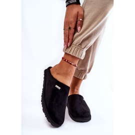 Pantofole domestiche calde Inblu CS-34-014 nere nero 1