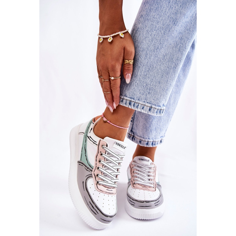 Vinceza Scarpe Sportive Basse Donna Multicolor Solveig multicolore 1