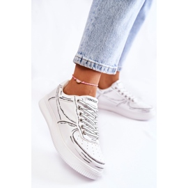 Vinceza Scarpe sportive basse da donna bianche Solveig bianca 1