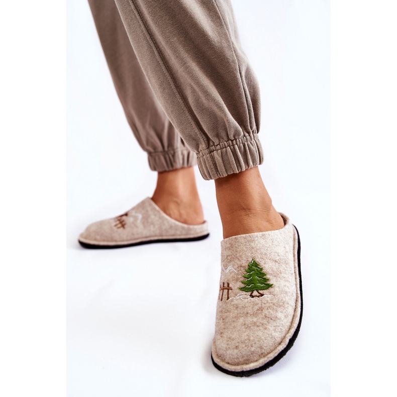Ciabatte domestiche Big Star KK276016 Beige 1