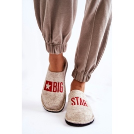 Ciabatte domestiche Big Star KK276021 Beige 1