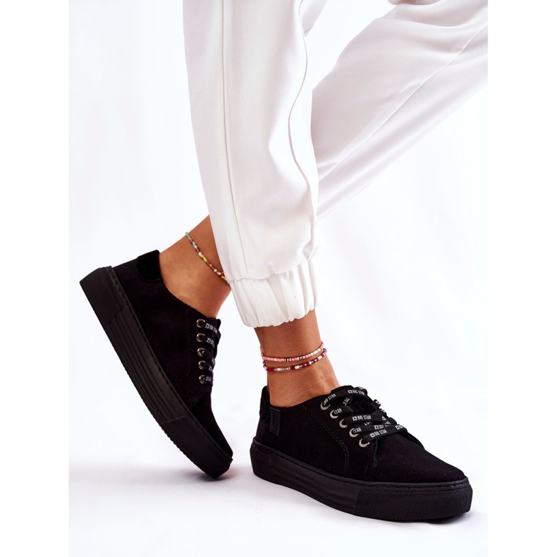 Sneakers da Donna Memory Foam System Big Star KK276001 Nere nero 2
