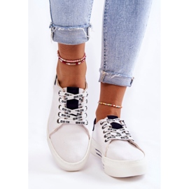 Sneakers da donna Memory Foam System Big Star KK276002 Bianche bianca 2