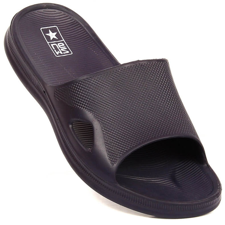 News Ciabatte da uomo in schiuma blu navy NOVITA' 1