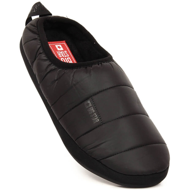 Ciabatte elastiche isolate Big Star KK274604 nere nero 1