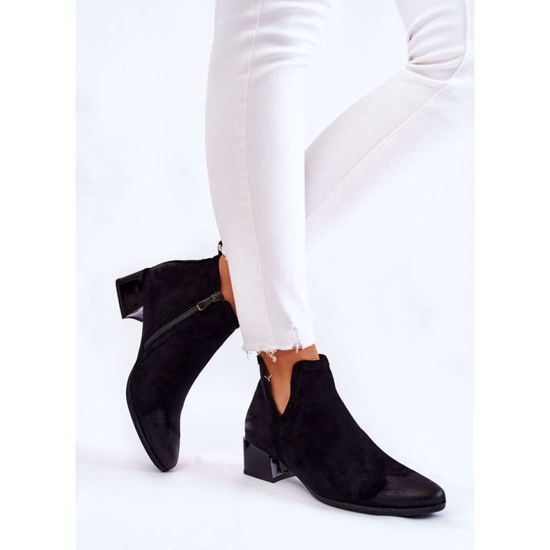 Vinceza Stivali Classici Da Donna Con Cerniera Nera Ellene nero 2