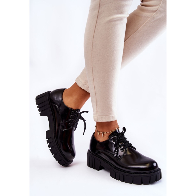 Scarpe laccate alla moda La.Fi 210013B-NL Nero 2