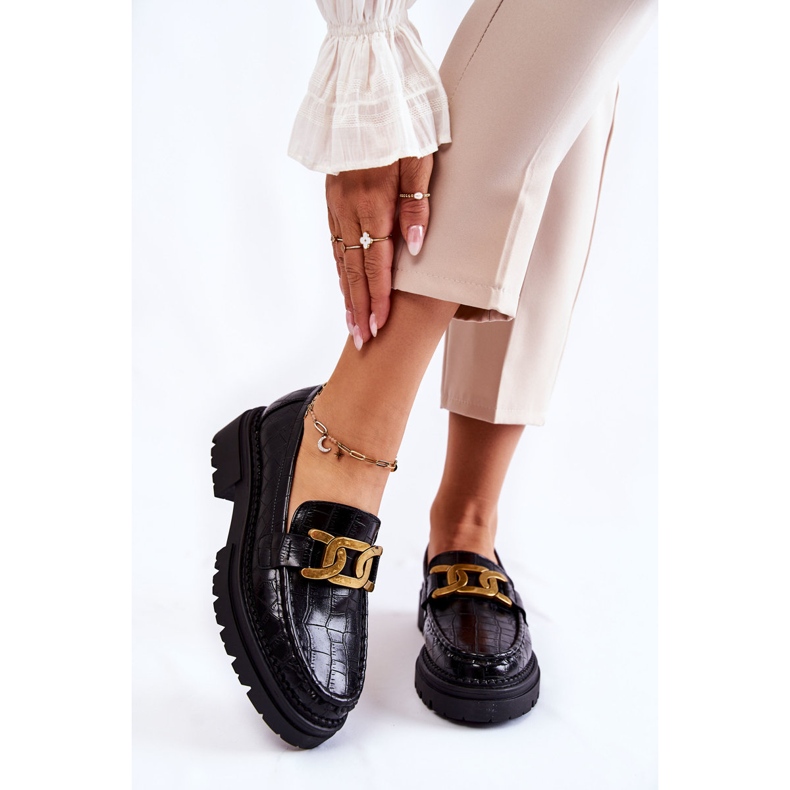 Scarpe in pelle da donna La.Fi 210031B-XC nere nero 1
