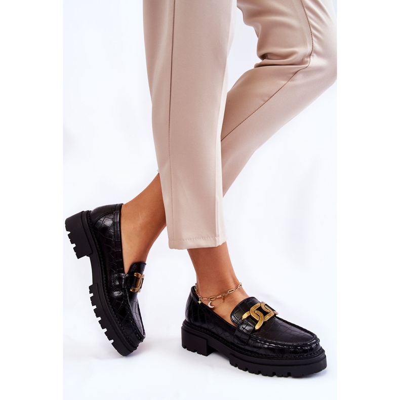 Scarpe in pelle da donna La.Fi 210031B-XC nere nero 2