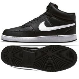 Scarpe Nike Court Vision Mid Next Nature DN3577 001 nero 1