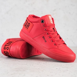 Sneakers da donna Big Star EE274354 rosso 1