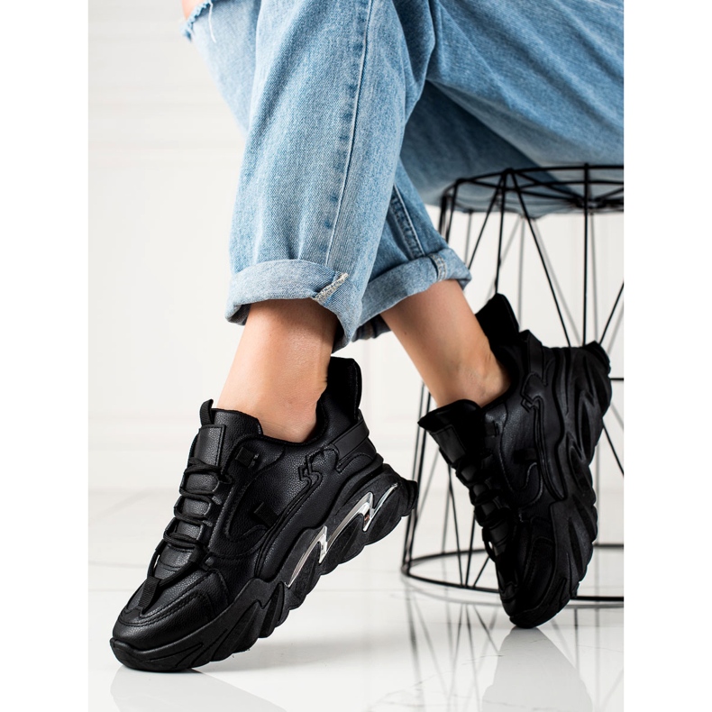 W. Potocki Scarpe da ginnastica nere Potocki nero 2