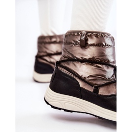 Doposci da donna Memory Foam Big Star KK274275 Argento-Nero d'argento 2