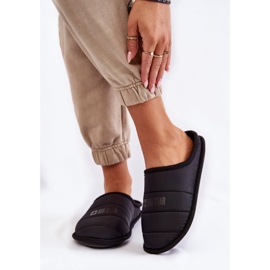 Pantofole classiche da donna Big Star KK274602 nere nero 1