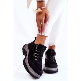 Scarpe Trekking da Donna Memory Foam Big Star KK274364 Nere nero 1