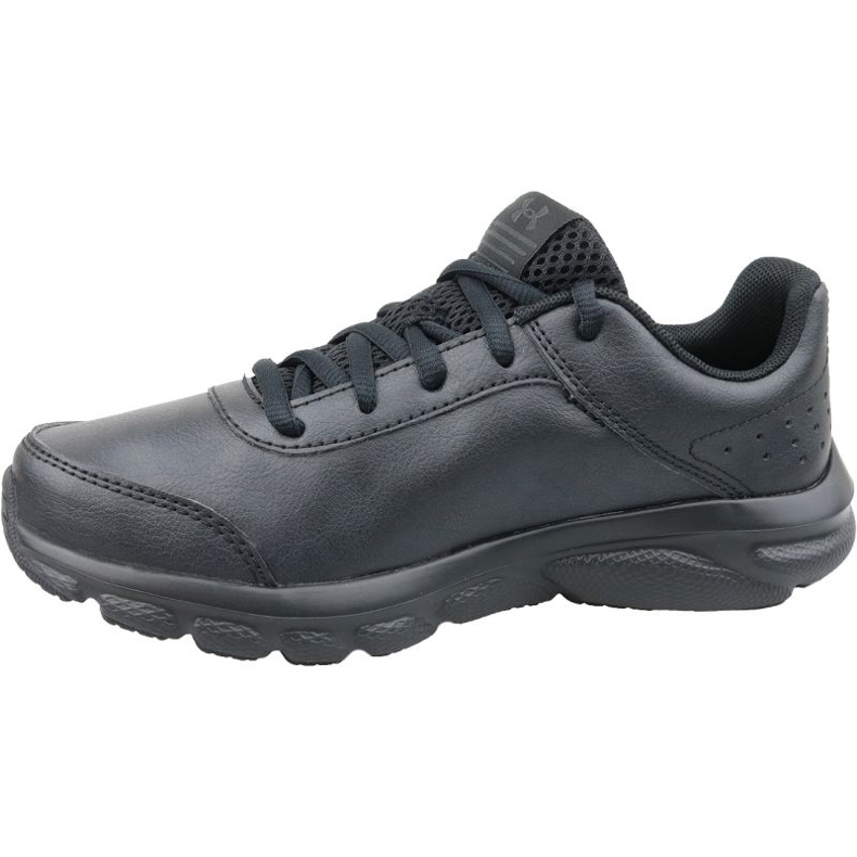 Under Armour Gs Assert 8 Jr.3022697-001 scarpe da corsa nero nero 1