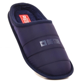Ciabatte isolanti blu navy da uomo Big Star KK174360 1
