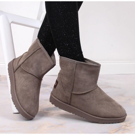 Stivali Eskimo da donna, foderati in camoscio NEWS marrone 1