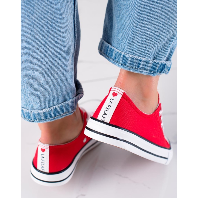 Sneakers classiche LA.FI rosso 1