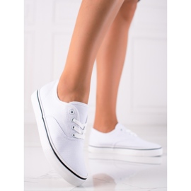 SHELOVET Sneakers da donna bianca 1