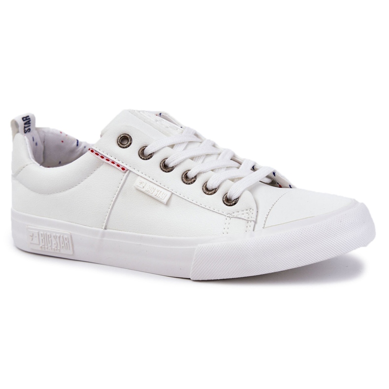 Sneakers Basse da Uomo Big Star KK174003 Bianche bianco 1