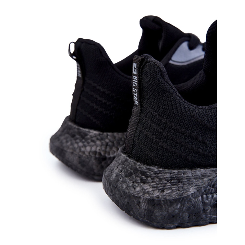Scarpe sportive da uomo leggere Big Star KK174018 nere nero 1